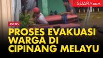 Perahu Karet Diterjunkan, Ini Proses Evakuasi Warga di Cipinang Melayu Jakarta Timur