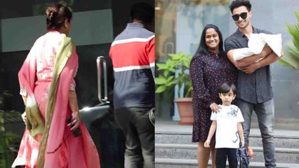 Salman Khan's mother Salma meets with Arpita's daughter Ayat; Watch video | FilmiBeat