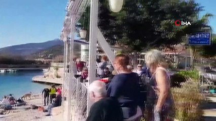 Yerleşik yabancılar 2020’yi yüzerek karşıladı