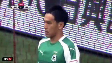 Último gol de Villa en Japón