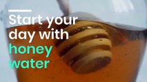 Start your day with honey water- Honey Water For Weight Loss_ Amazing Benefits for Hair and Skin