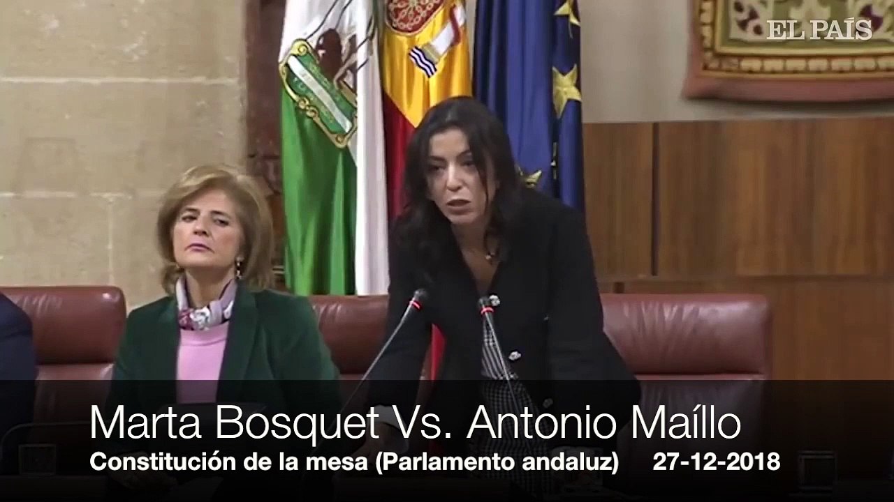 Los podemitas andaluces pierden los nervios y montan el show por la llegada de VOX al Parlamento