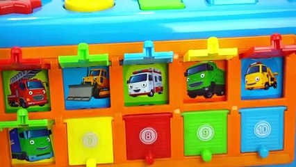 Teach Kids Colors and Numbers with Tayo the Little Bus-