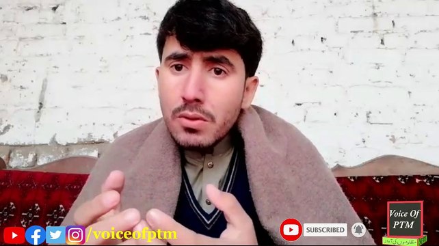 PTM Mardan Organizer Hassan Nasir / Pashtun Long March to Bannu / PTM Bannu Jalsa / Manzoor Pashteen