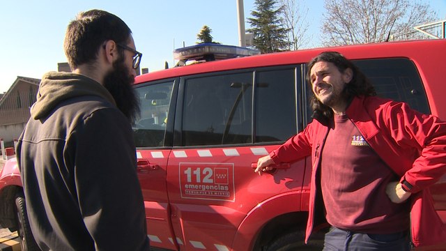 El portavoz de Emergencias 112 Comunidad de Madrid, Javier Chivite