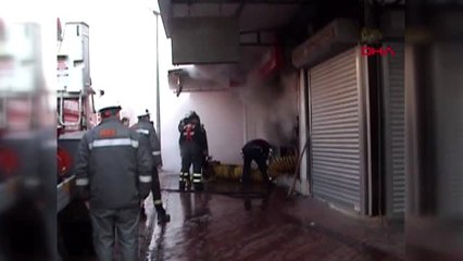 Aydın iki katlı binada yangın çıktı