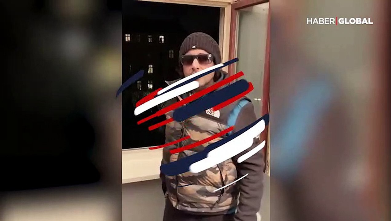 Rapçi Killa Hakan, yeni yılı ateş ederek kutladı
