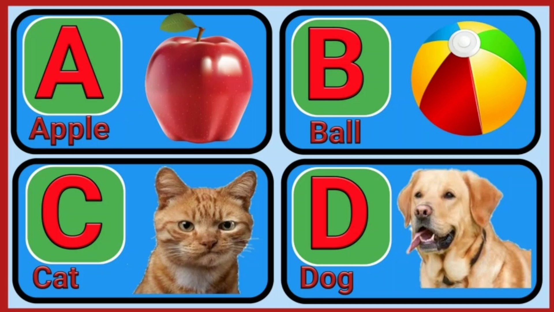 ⁣a for apple, a for apple b for badka apple, a for apple b for ball c for cat, a for apple b for ball
