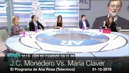 María Claver sacude al rapero Monedero dándole donde más le duele: "¡No eres creíble!"