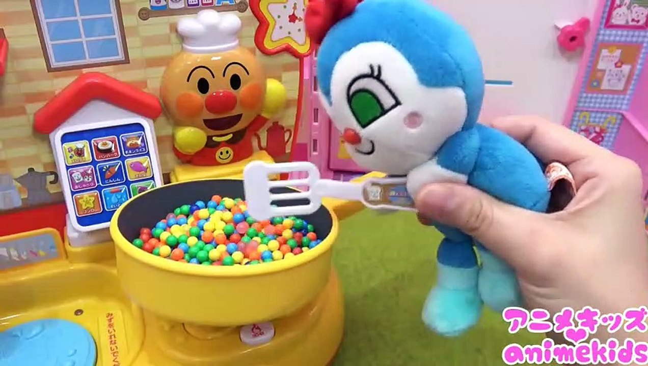 アンパンマン アニメ おもちゃ コキンちゃん お弁当作り お料理 キッチン  アニメキッズ