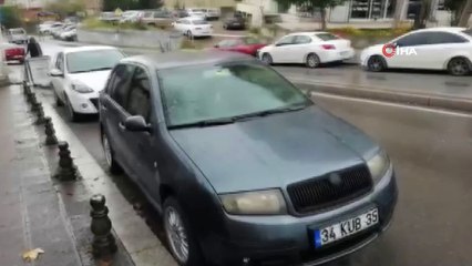 İstanbul’da dolu etkisini gösterdi