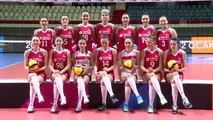 Olimpiyat elemelerine katılacak kadın milli voleybolcular medya ile buluştu