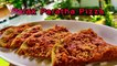 SlowMo Prep of How to Use LeftOver Dough into a Pizza | Palak Paratha Pizza | LeftOver Recipes | Pizza Filling in Paratha