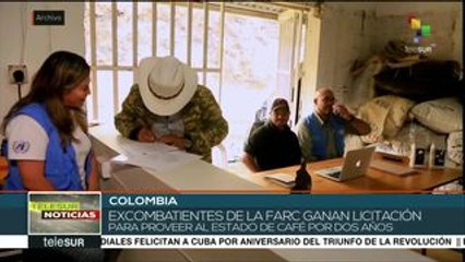 Partido FARC gana licitación para proveer café al Estado Colombiano