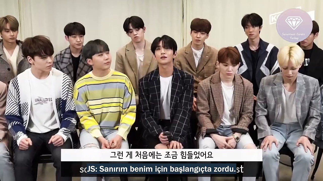[Türkçe] Seventeen with Korean Unnie 190320
