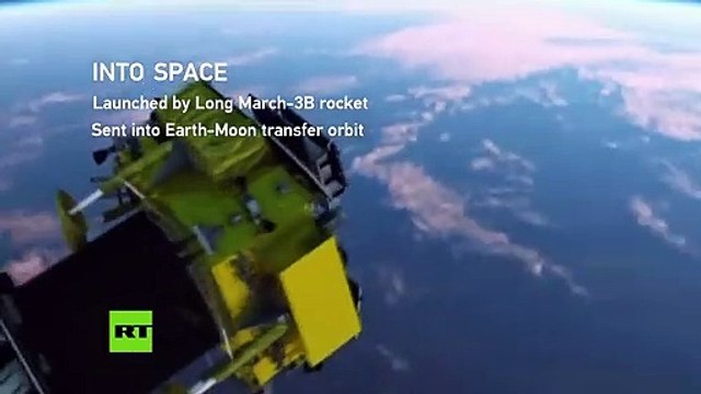 La sonda china Chang'e-4 envía la primera imagen de la historia tomada en la cara oculta de la Luna