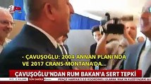 Rum bakana Çavuşoğlundan sert tepki