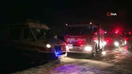 Hadımköy’de kumaş fabrikasında korkutan yangın