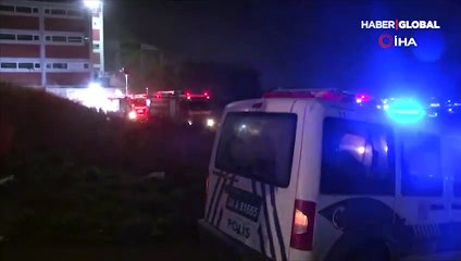 Hadımköy'de korkutan fabrika yangını