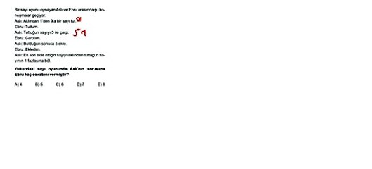 Sıradışı Analiz Yayınları TYT 1. Deneme Sınavı - Matematik 27. Soru