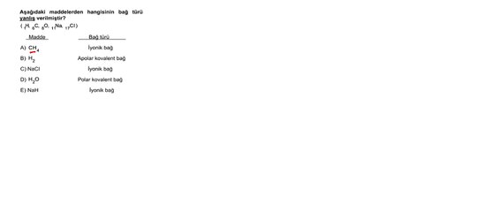 Sıradışı Analiz Yayınları TYT 1. Deneme Sınavı - Fen 10. Soru