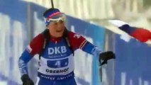 El equipo femenino ruso de biatlón gana una etapa de la Copa del Mundo por primera vez desde 2012