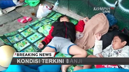 Prihatin, Korban Banjir Warga Kampung Pulo Masih Terlantar