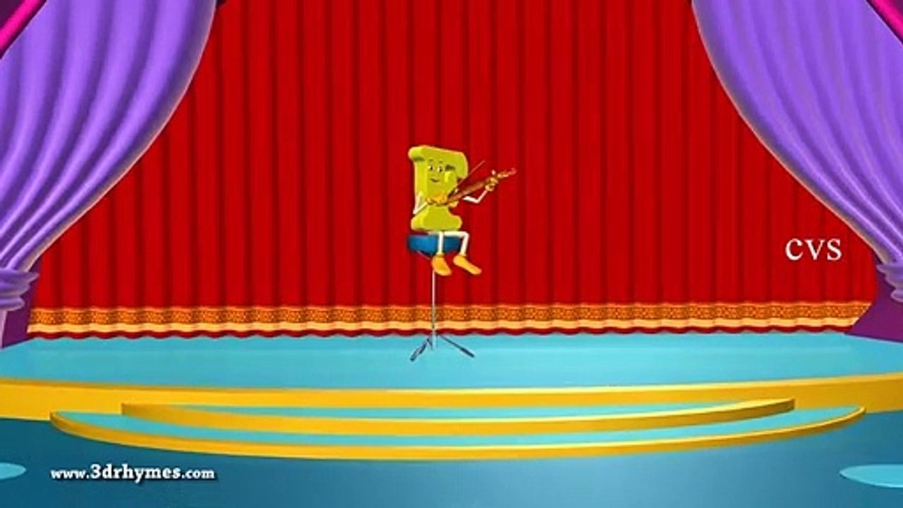Letter F Song - 3D Animation Learning English Alphabet ABC Songs For childr