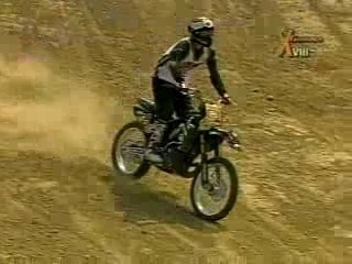 Moto cross - double backflip