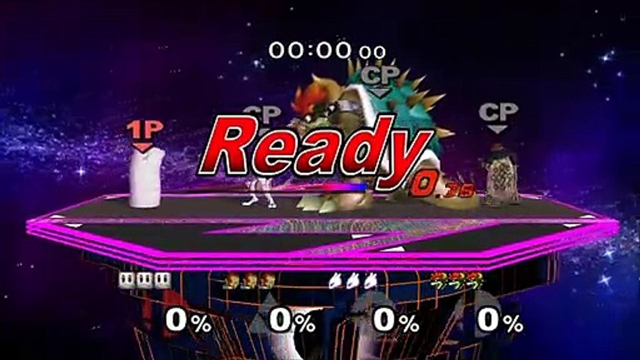 Super Smash Bros. Melee- Event 51 as Sandbag (Moveswap)