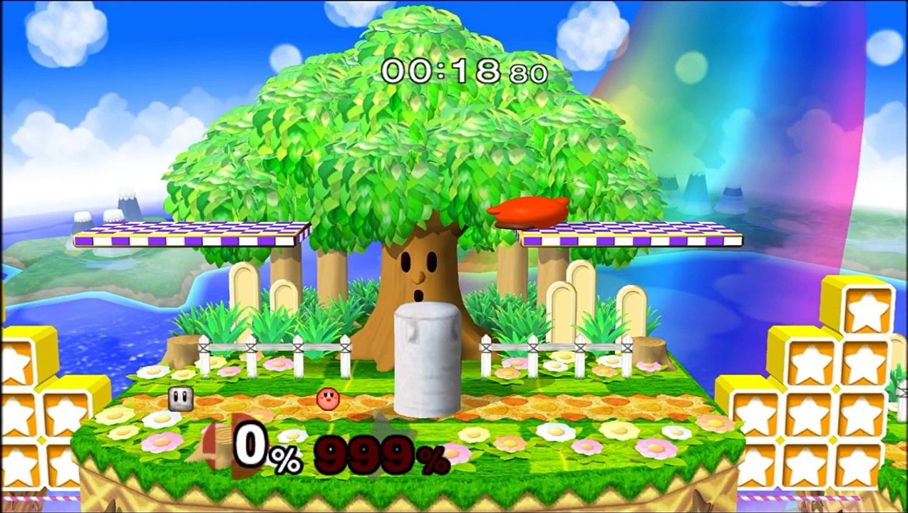 Super Smash Bros. Melee- All Star as Sandbag (Moveswap)