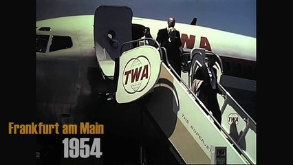 Frankfurt am Main 1954 u. 1959 in color & HD