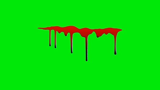 Horror Blood Green screen video in HD - video Dailymotion