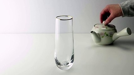 Sparkling Hojicha Pamplemousse Cocktail [With Music]