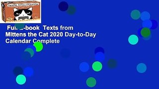 Full E-book  Texts from Mittens the Cat 2020 Day-to-Day Calendar Complete