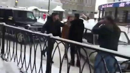 Atlast santa-claus become action hero to rescue spider man