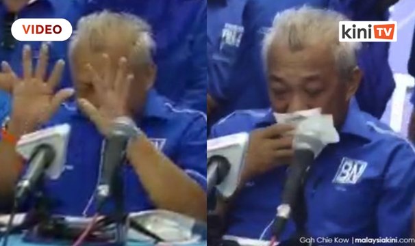 Bung Moktar menangis ketika menceritakan kebangkitan Umno Sabah