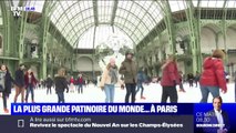 La plus grande patinoire intérieure au monde au Grand Palais enchante Parisiens et touristes
