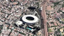 VISITA AEREA VIRTUAL - ESTADIO MARACANA - RIO DE JANEIRO- GOOGLE EARTH STUDIO