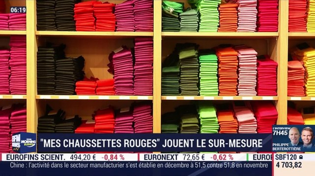 La France qui bouge: Mes Chaussettes Rouges jouent le sur-mesure, par Alexandra Paget - 02/01