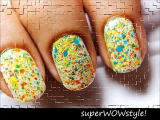 Spray Painting_ Splatter Nail Art Designs l superWOWstyle