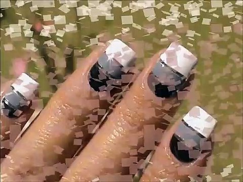 Striping tape nail art designs tutorial - How to