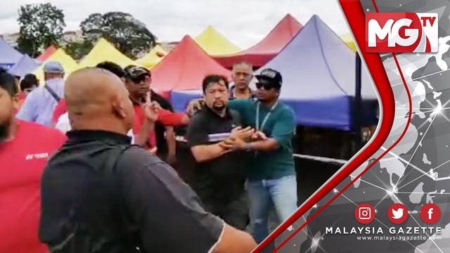 TERKINI : KECOH! Peniaga Danau Kota Mengamuk
