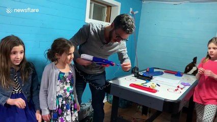 YouTuber fails to remove child's tooth with Nerf gun