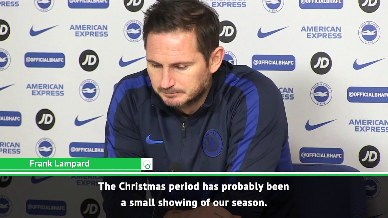Recent performances reflect Chelsea's season - Lampard