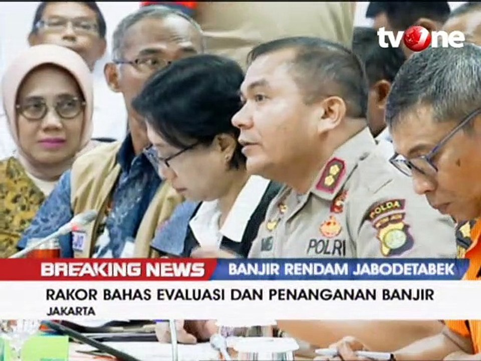 BNPB Gelar Rakor Bahas Evaluasi dan Penanganan Banjir