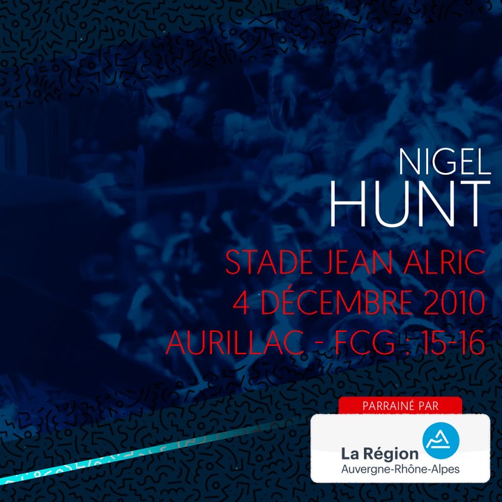 L'essai de Nigel Hunt à Aurillac en 2010