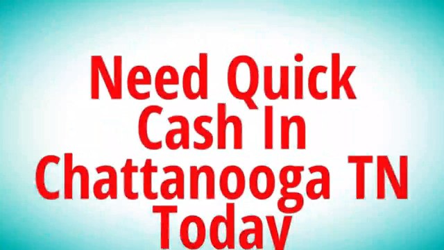 Get Auto Title Loans Chattanooga TN | 423-551-9737