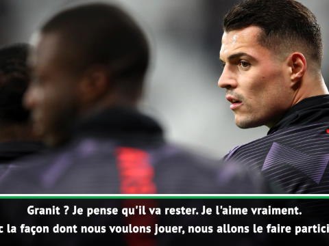 Transferts - Arteta : Xhaka m'a assuré qu'il voulait rester