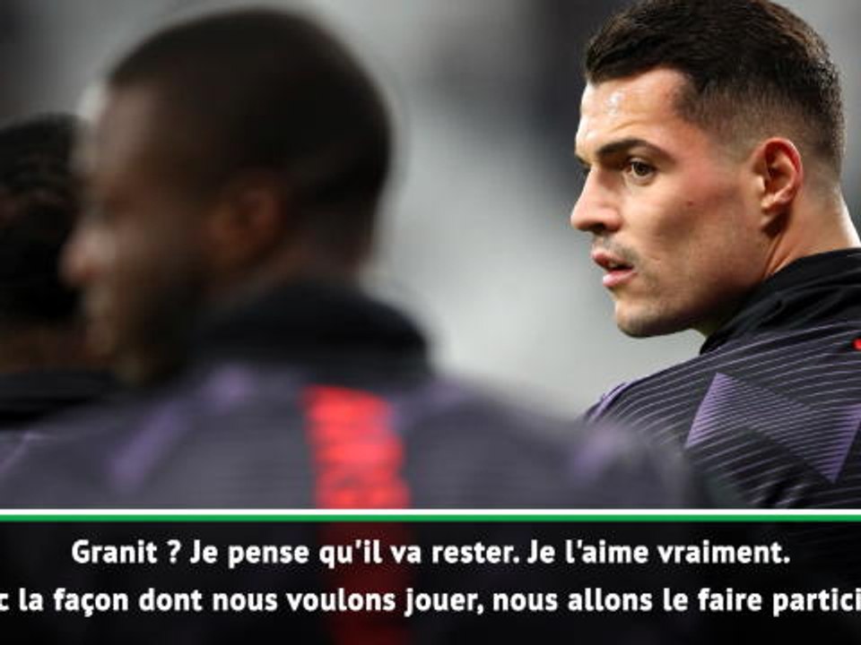 Transferts - Arteta : "Xhaka m'a assuré qu'il voulait rester"